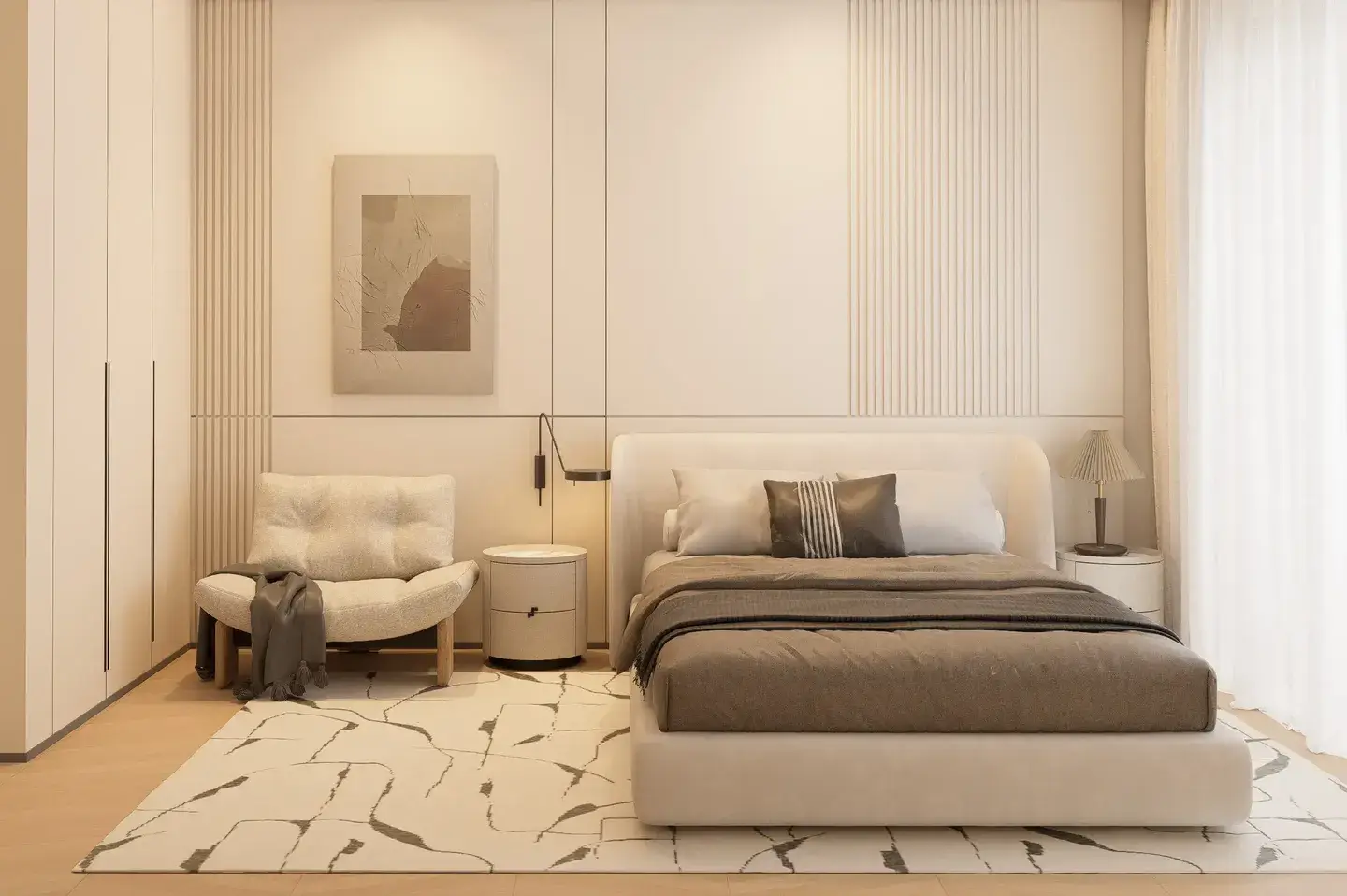 Residential Interior shown in the HZ DEVELOPMENT "Sports View Residence 2" project catalogue, Warsan 4, Dubai