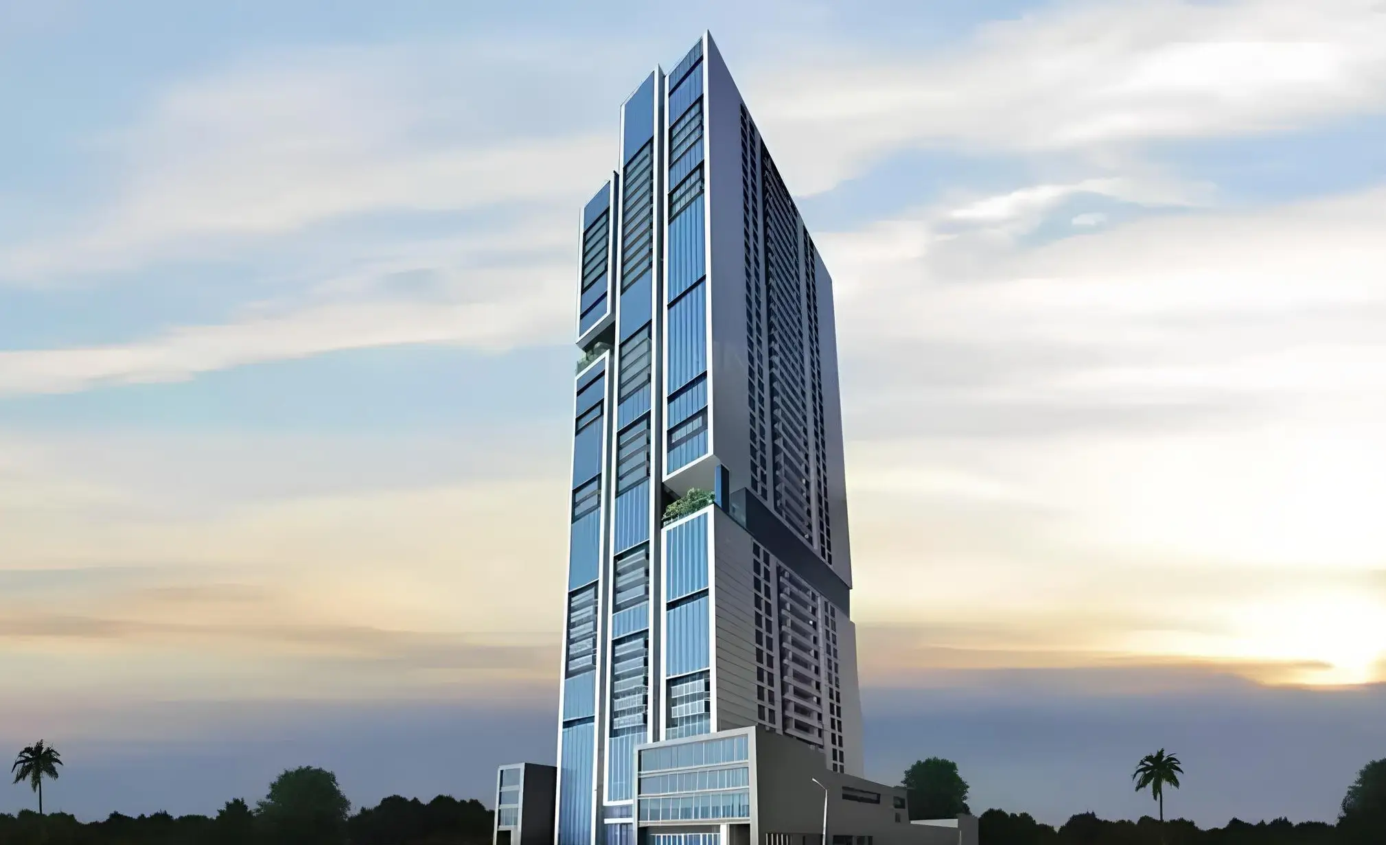 Residential Exterior shown in the MADA'IN "Marina Arcade Tower" project catalogue, Dubai Marina, Dubai