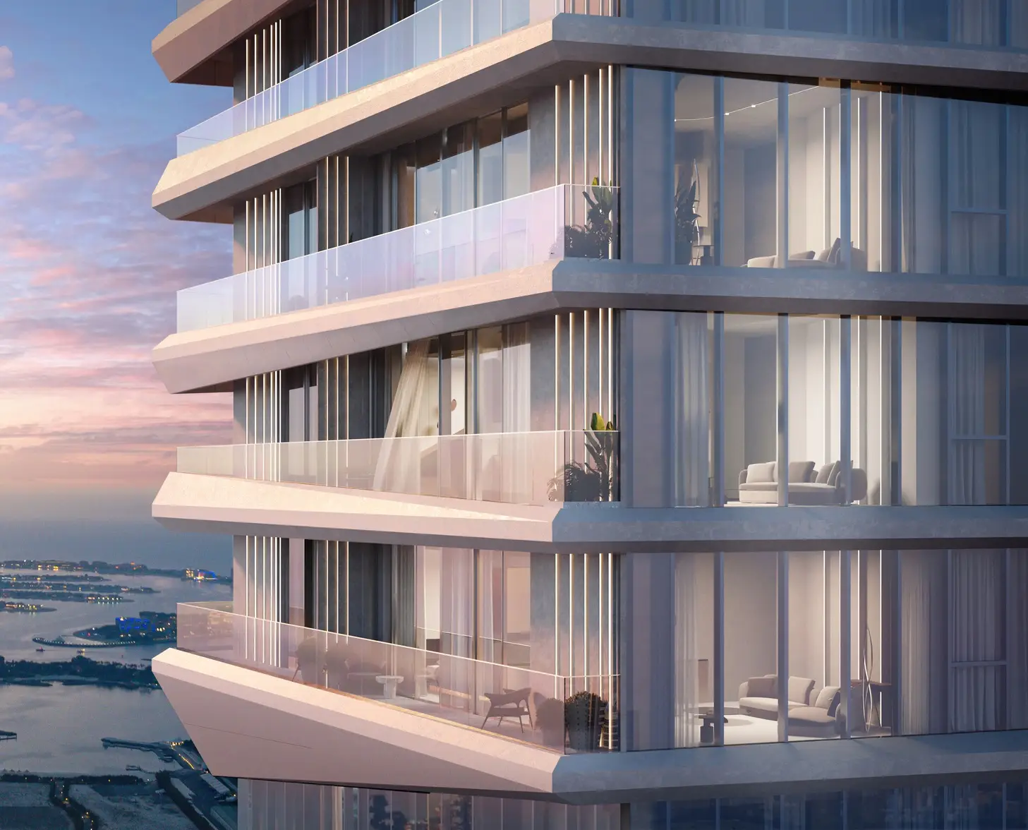 Residential Exterior shown in the MERED "Iconic Tower" project catalogue, Dubai Internet City, Dubai