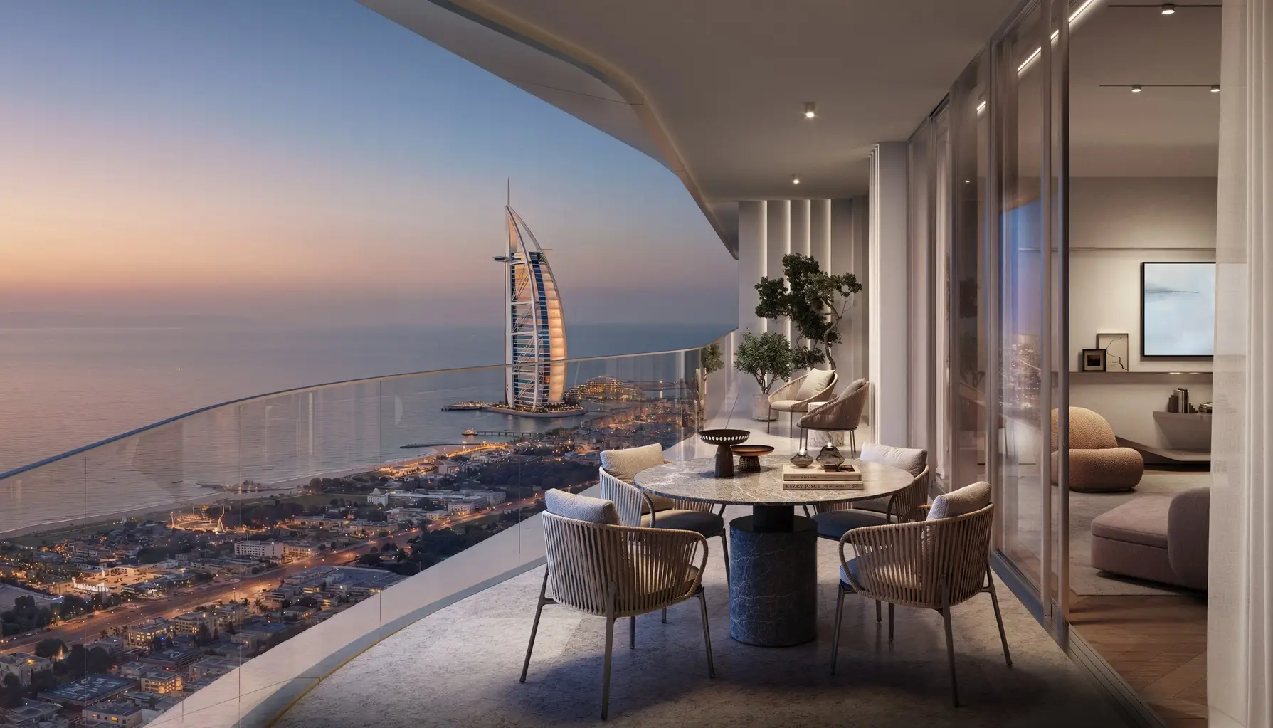Outdoor shown in the MERED "Iconic Tower" project catalogue, Dubai Internet City, Dubai