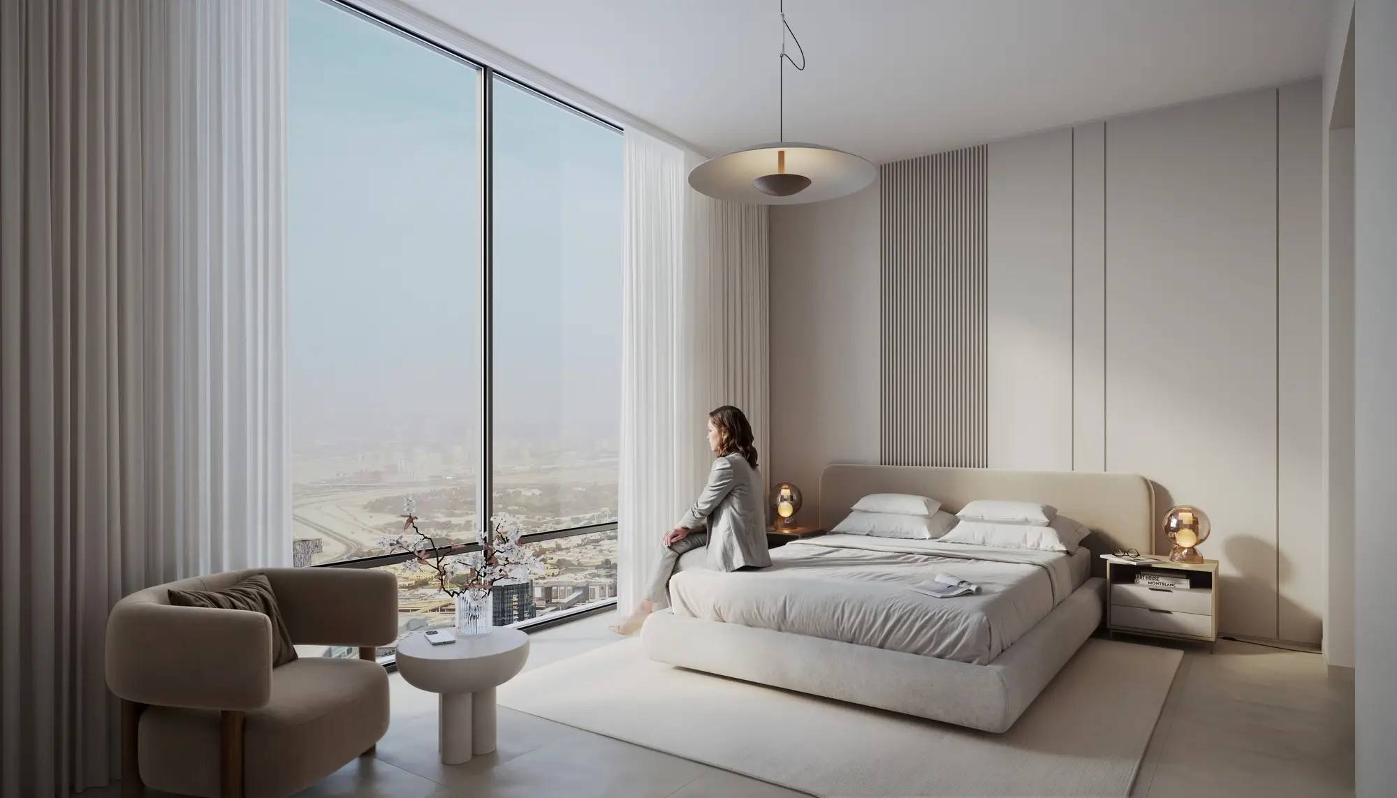 Bedroom shown in the BT PROPERTIES "Altura at Waada" project catalogue, Dubai South, Dubai