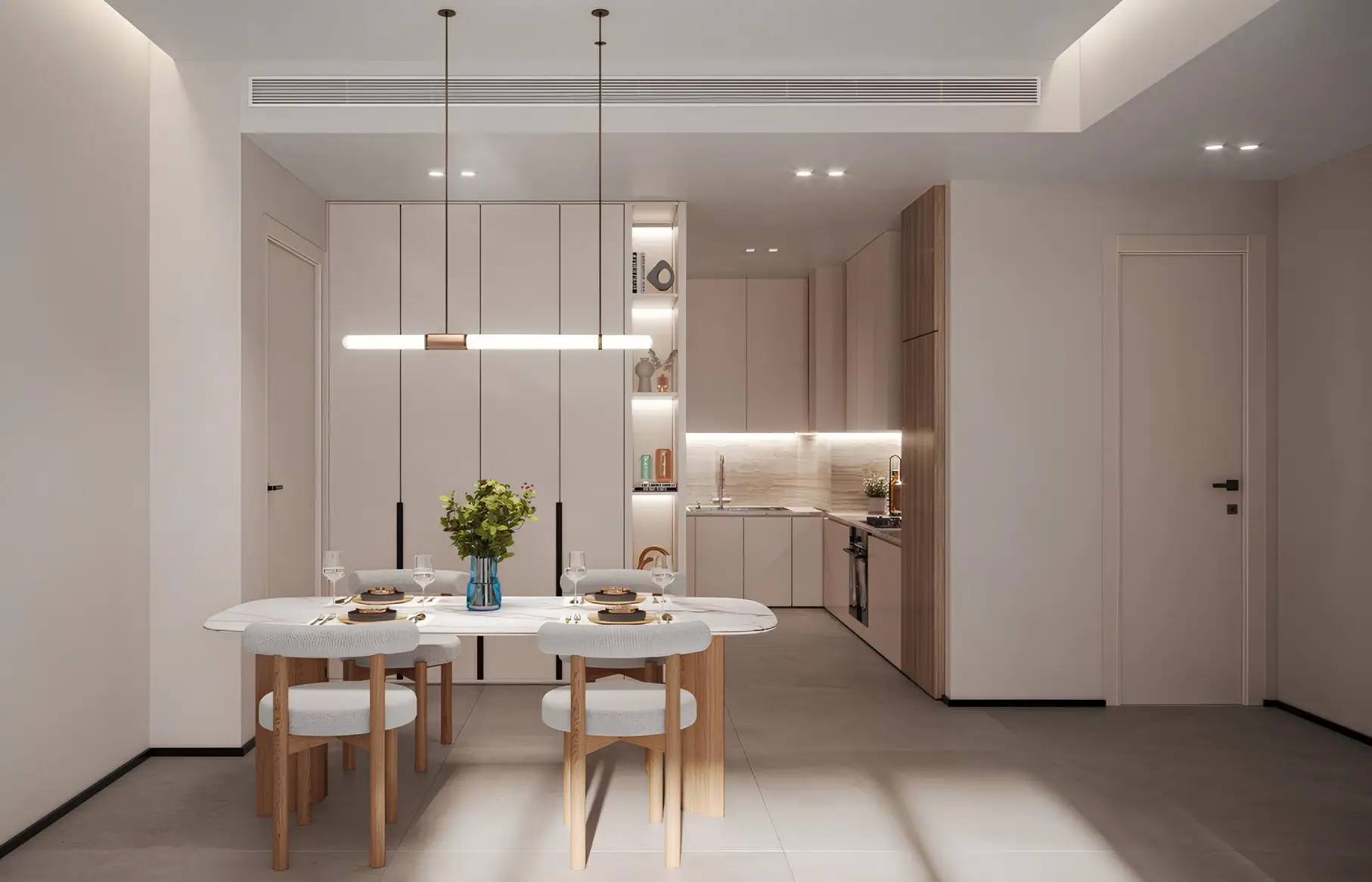 Residential Interior shown in the KASCO DEVELOPMENTS "VAL by KASCO" project catalogue, Al Jaddaf Waterfront, Dubai