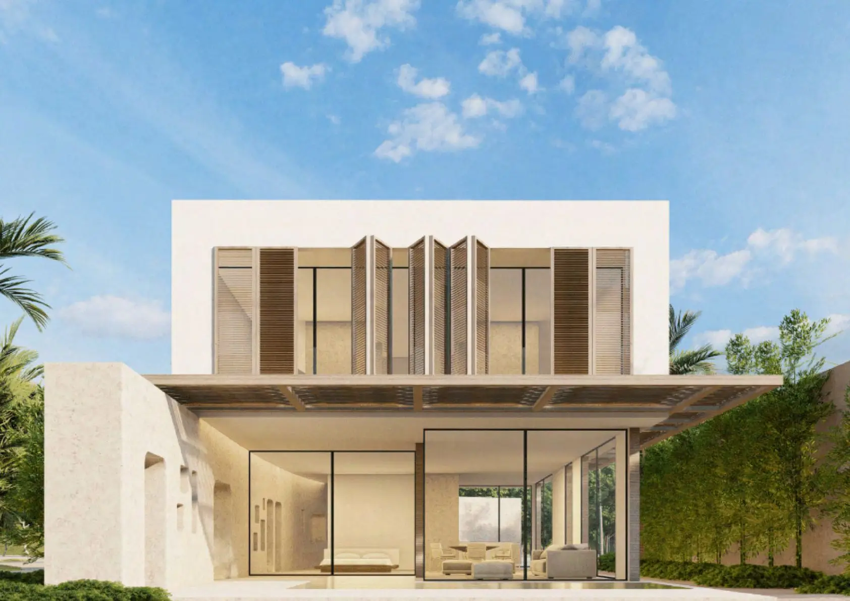 Residential Exterior shown in the ZAYA "Zuha Island" project catalogue, The World Islands, Dubai