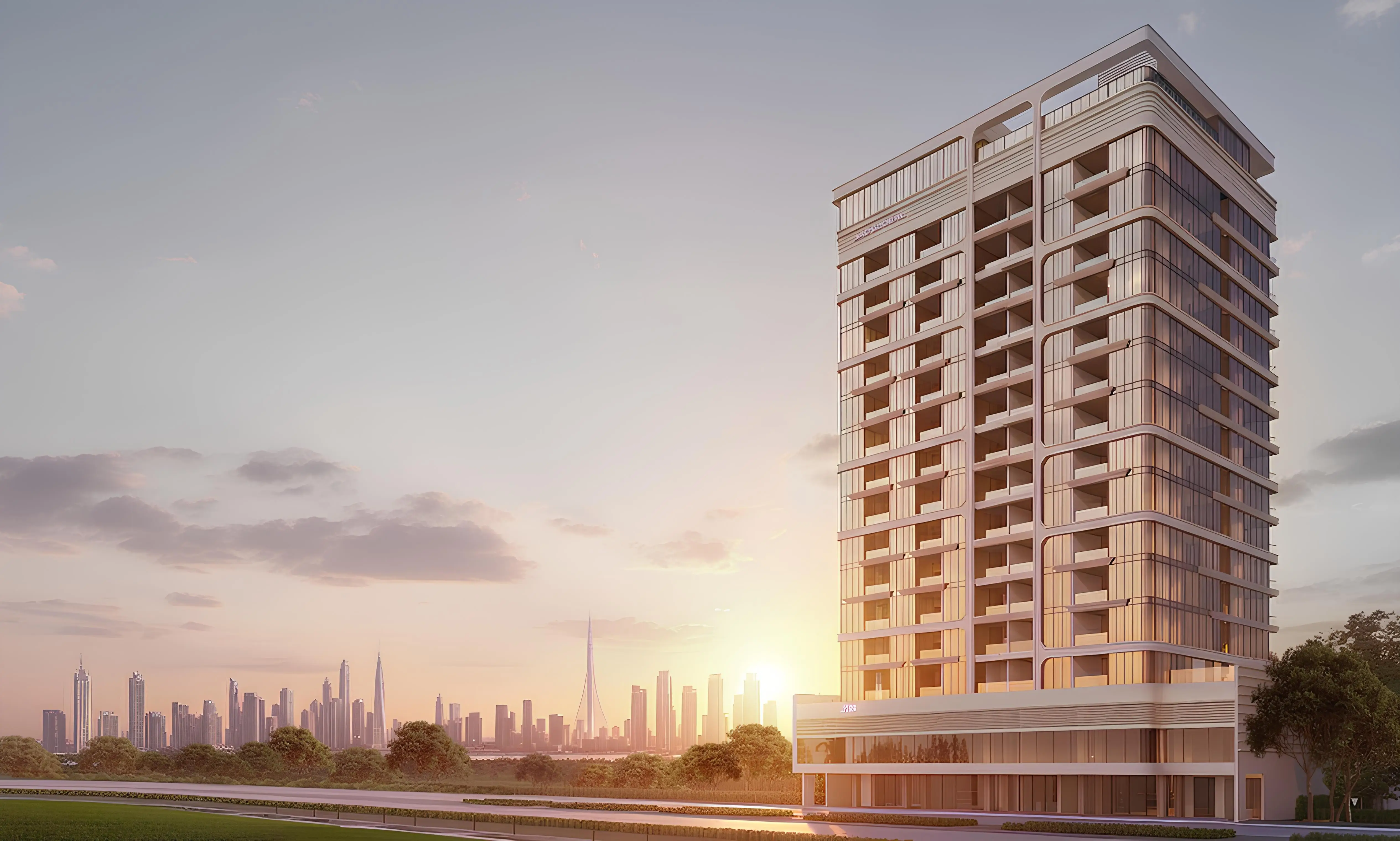 Residential exterior shown in the JAD GLOBAL "J188" project catalogue, Al Jaddaf, Dubai