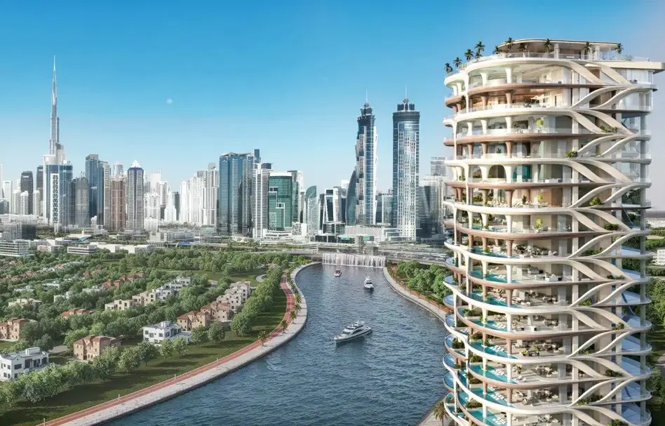 Residential Exterior shown in the AHS PROPERTIES "Casa AHS" project catalogue, Safa Park, Dubai