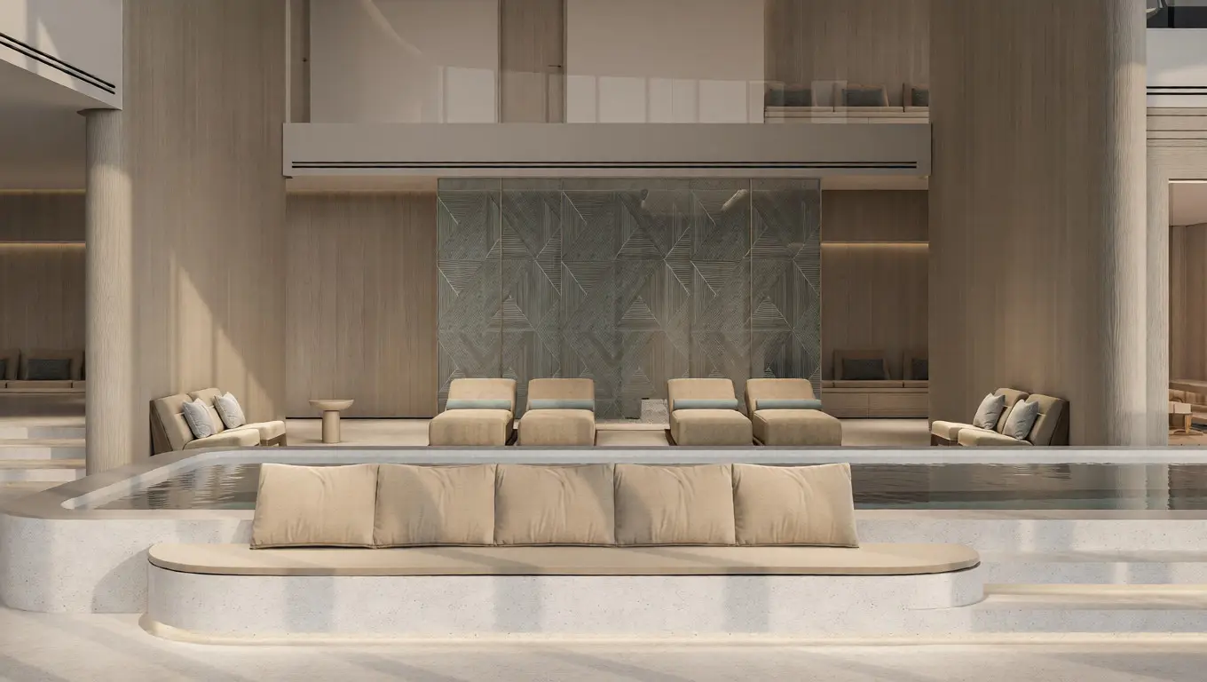 Shared Facilities shown in the SAAS PROPERTIES "Saas Hills" project catalogue, Dubai Science Park, Dubai